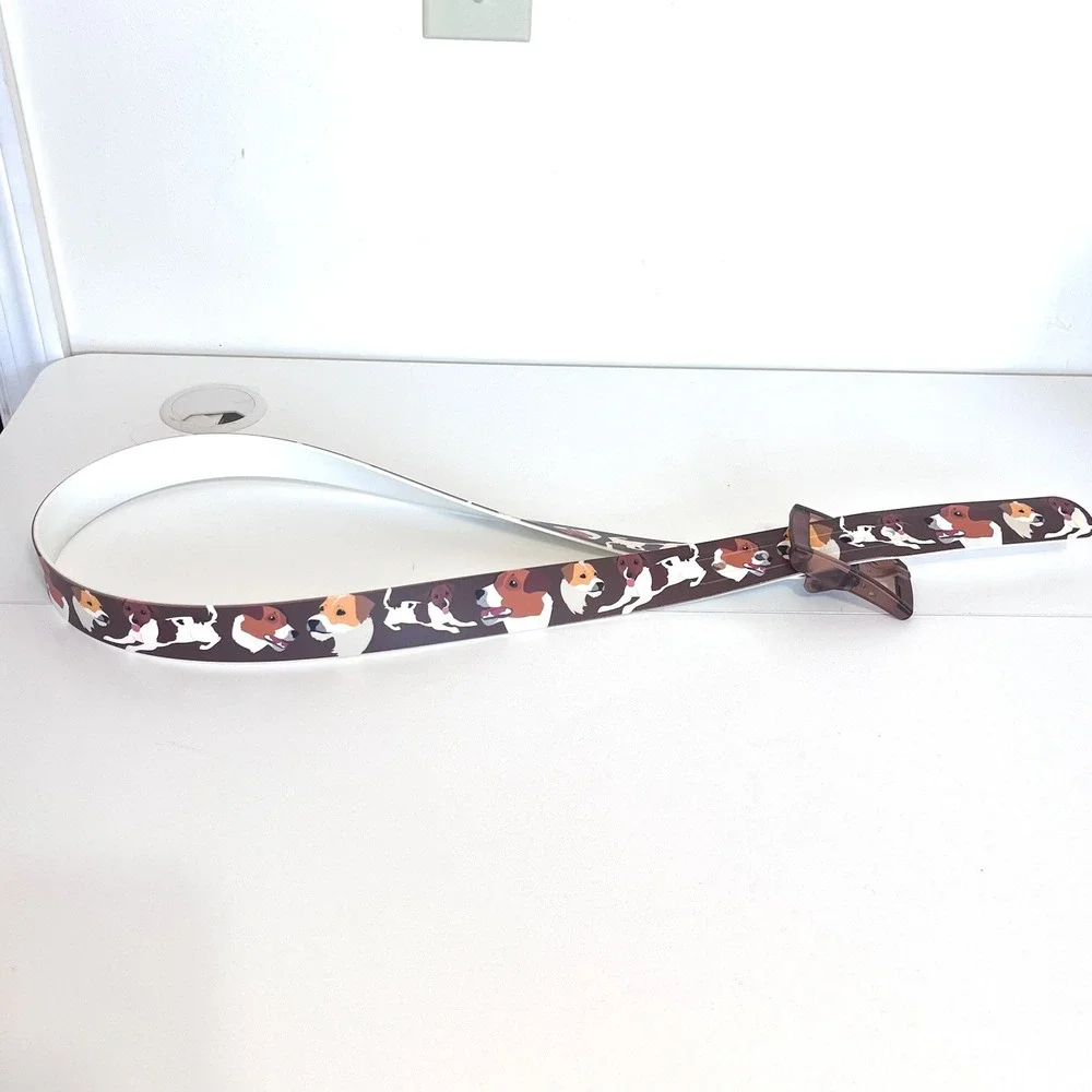 C4 Unisex‎ Dog Belt Size XL Brown Waterproof Travel Friendly Hypoallergenic USA